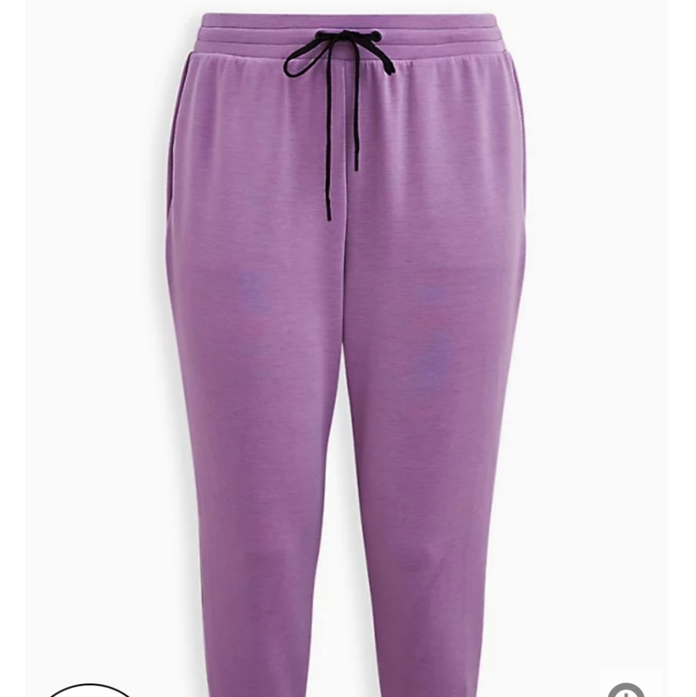 Torrid RELAXED FIT JOGGER - PURPLE CUPRO